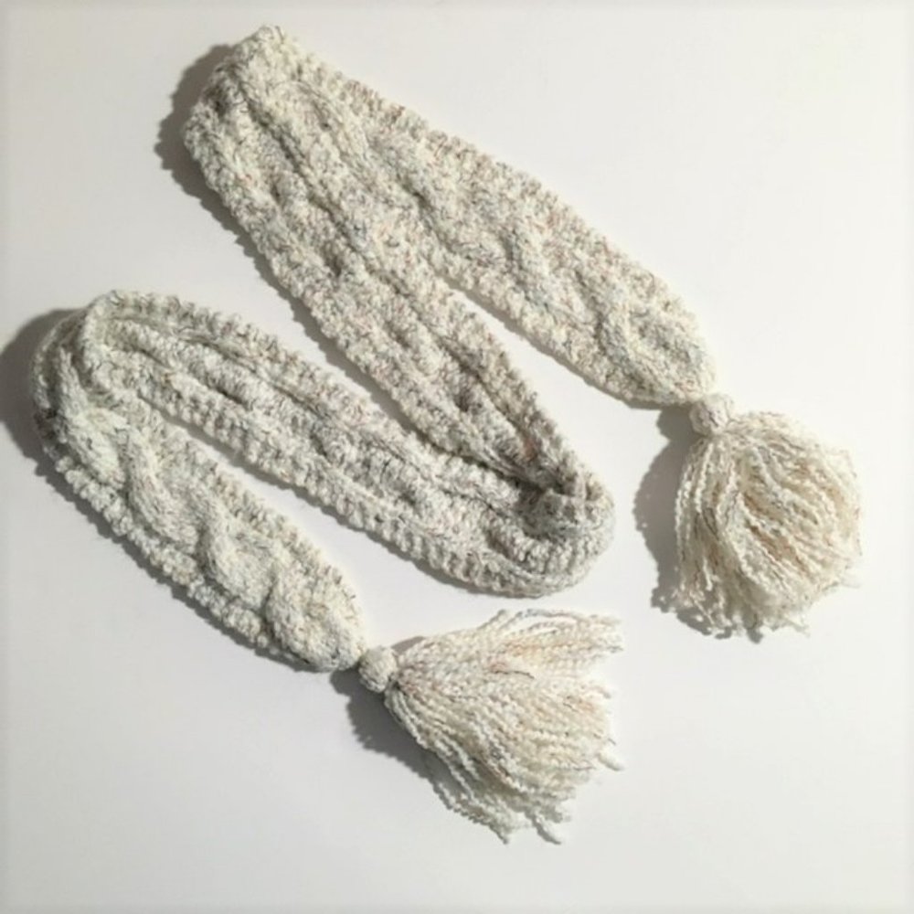 Talbots Cable Knit Scarf